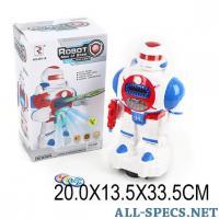 Shantou Gepai Gepai Робот электронный, свет, звук, стреляет дисками, элементы питания не входят в комплект 845109118
