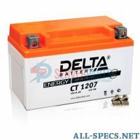 DELTA Аккумуляторная батарея CT 1207 82980627