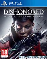 Bethesda Softworks dishonored: death of the outsider ps4 110155