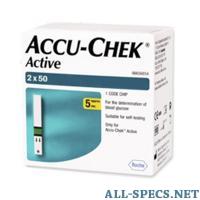 Roche Diagnostics accu-chek тест - полоски акку-чек актив №100 9109121