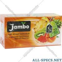 Jambo Чай черный «Jambo» Экзотик, 20х1.2 г
