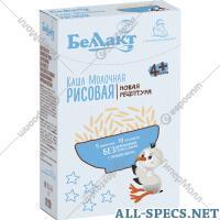 Беллакт Kasha seco lechero seco "Actuar". arroz 200 g.