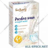 Беллакт Kasha seco lechero "Actuar". on cabra leche, arroz 200 g.