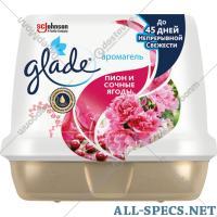 Glade Освежитель воздуха «Glade» Пион и сочные ягоды, аромагель, 180 г