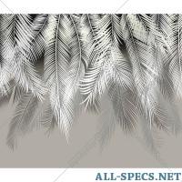 Citydecor Фотообои «Citydecor» Пальмовые листья, 3 листа, 300х254 см