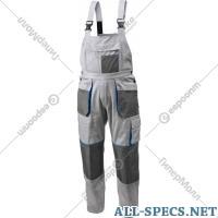 Hoegert Medias combinaciones mano de obra «Hoegert» HT5K273-XXL, gris p. XXL