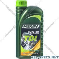 Fanfaro Масло моторное «Fanfaro» TDI 10W40 CH-4/SL, FF6503-1, 1 л