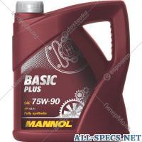 Mannol Aceite transmisión «Mannol» 8108 Basic Plus 75W-90 API GL 4+ VW 501.50, 53737, 4 l