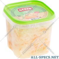 Gusto ensalada «Gusto» Cabbage Provencial, 800 g.