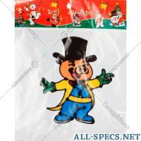 Бибабоша souvenir “Decorativa decoración cerdo en sombrero Н15530