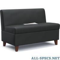 Смарт sofá oficina Inteligente. Savonnah black 1